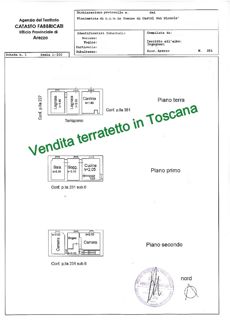 casa singola toscana